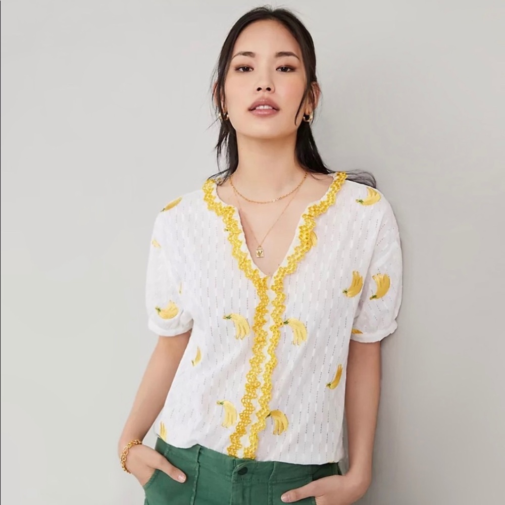 Eva Franco Banana Blouse